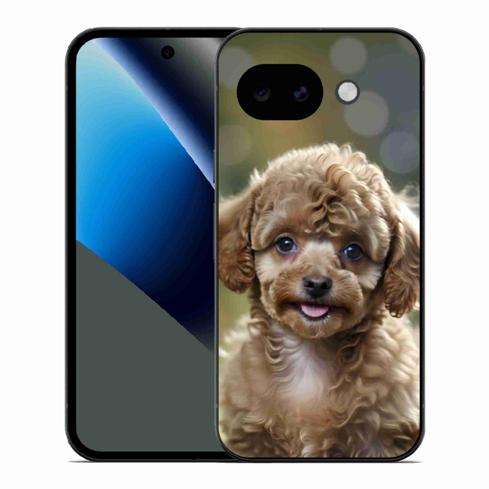 Gelový kryt mmCase na Google Pixel 10a - roztomilý pudl