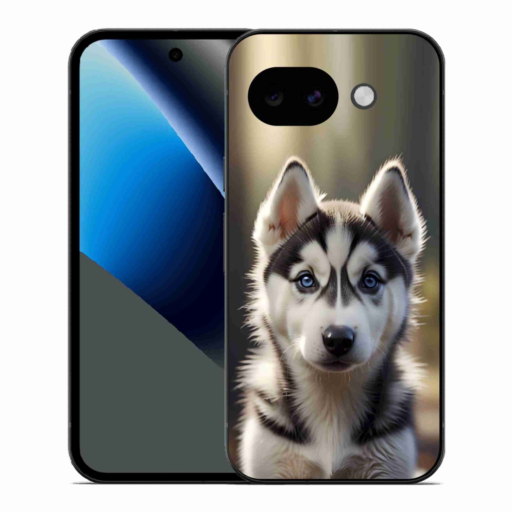 Gelový kryt mmCase na Google Pixel 10a - roztomilý sibiřský husky
