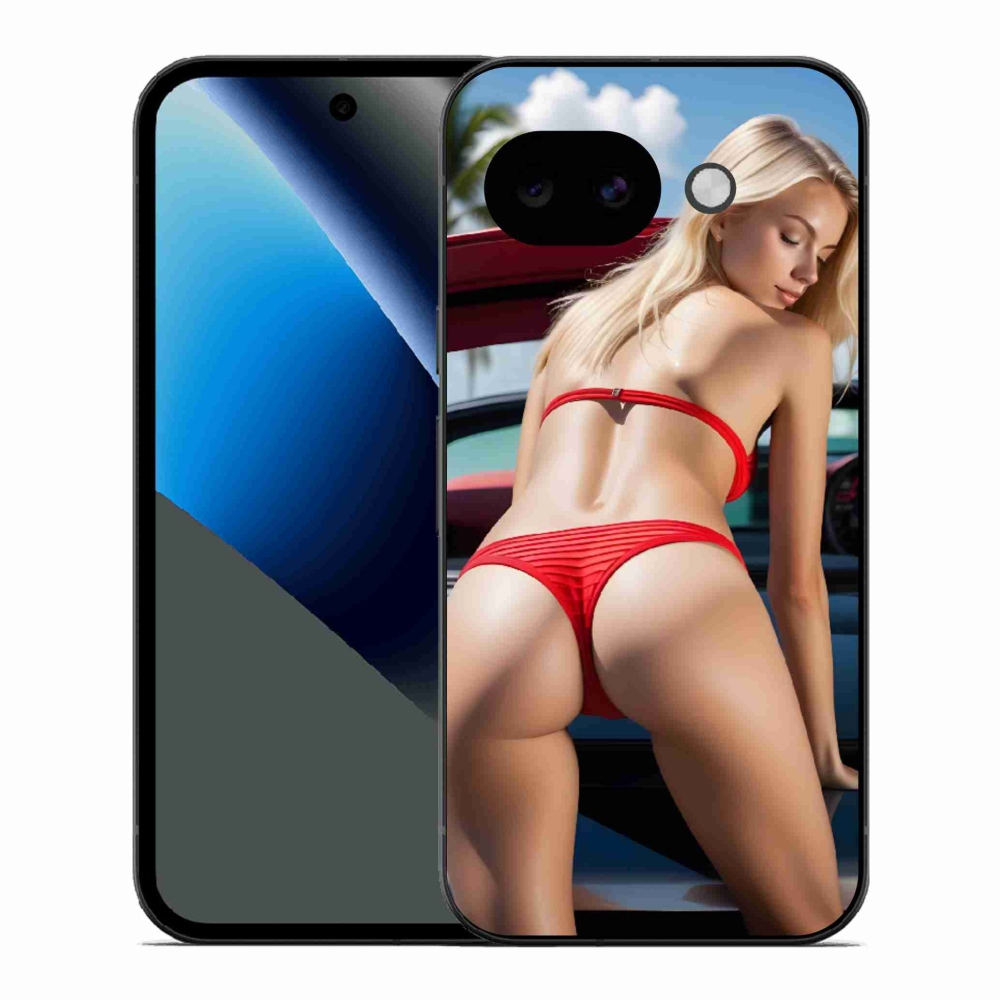 Gelový kryt mmCase na Google Pixel 10a - sexy žena 2