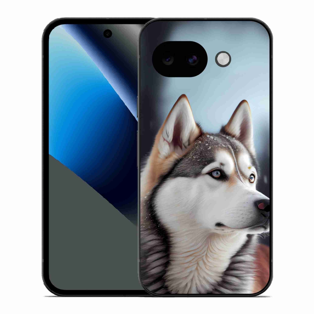 Gelový kryt mmCase na Google Pixel 10a - sibiřský husky