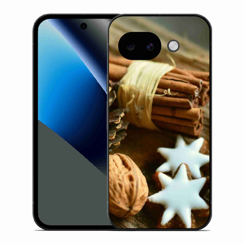 Gelový kryt mmCase na Google Pixel 10a - skořice a perníčky
