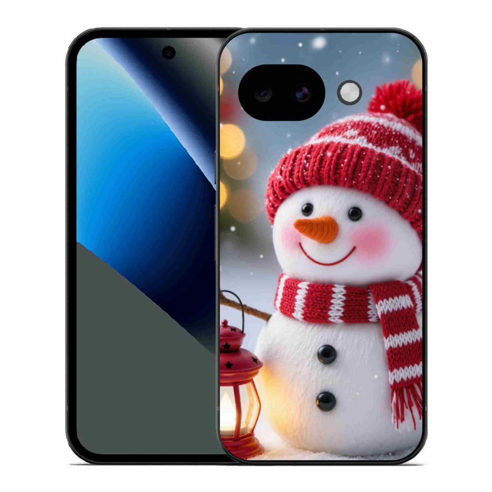 Gelový kryt mmCase na Google Pixel 10a - sněhulák 2