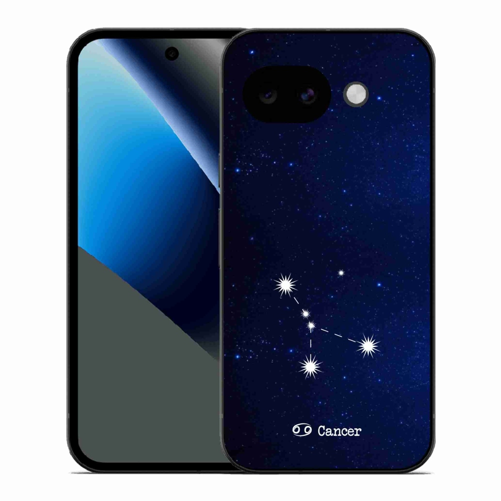 Gelový kryt mmCase na Google Pixel 10a - souhvězdí Raka