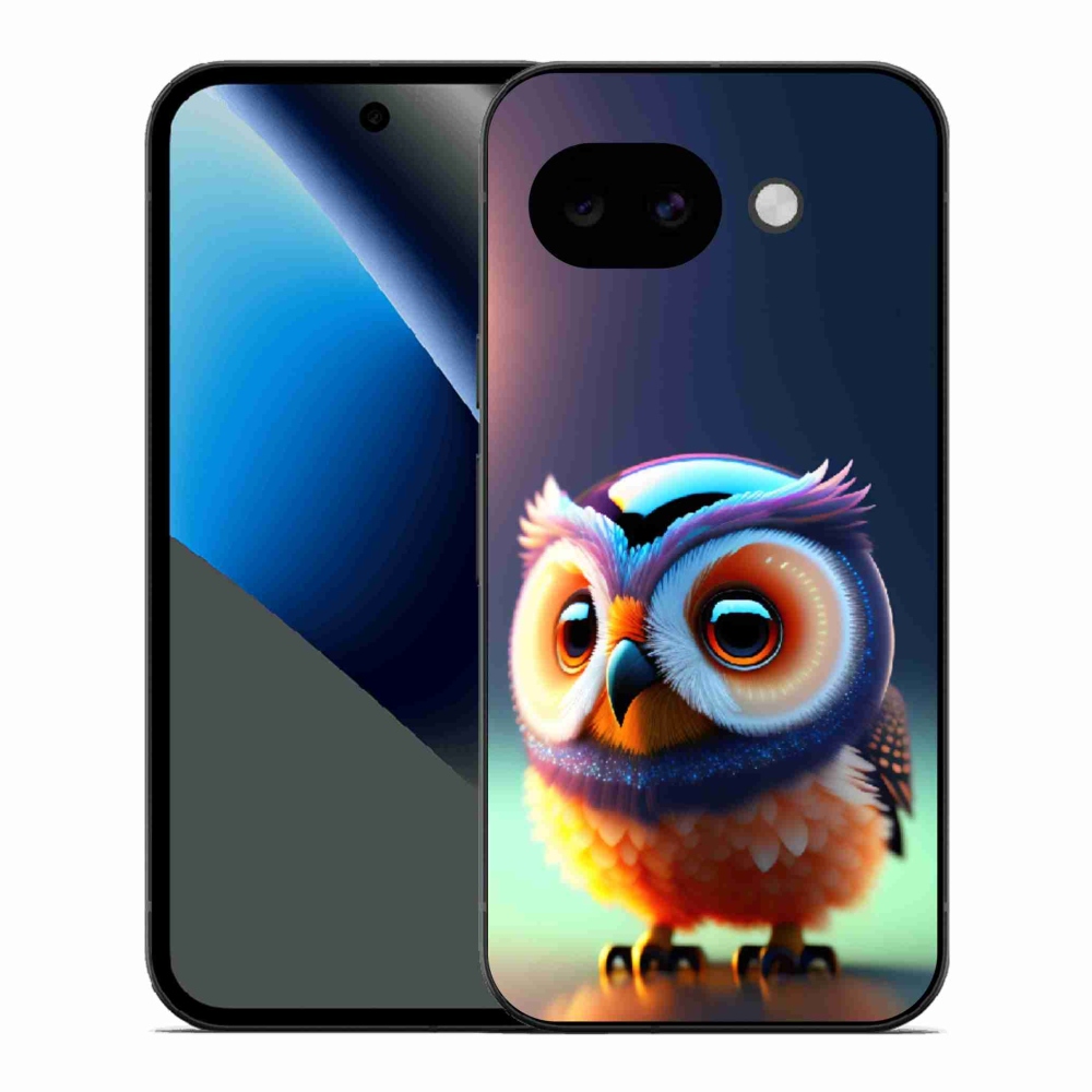 Gelový kryt mmCase na Google Pixel 10a - sovička