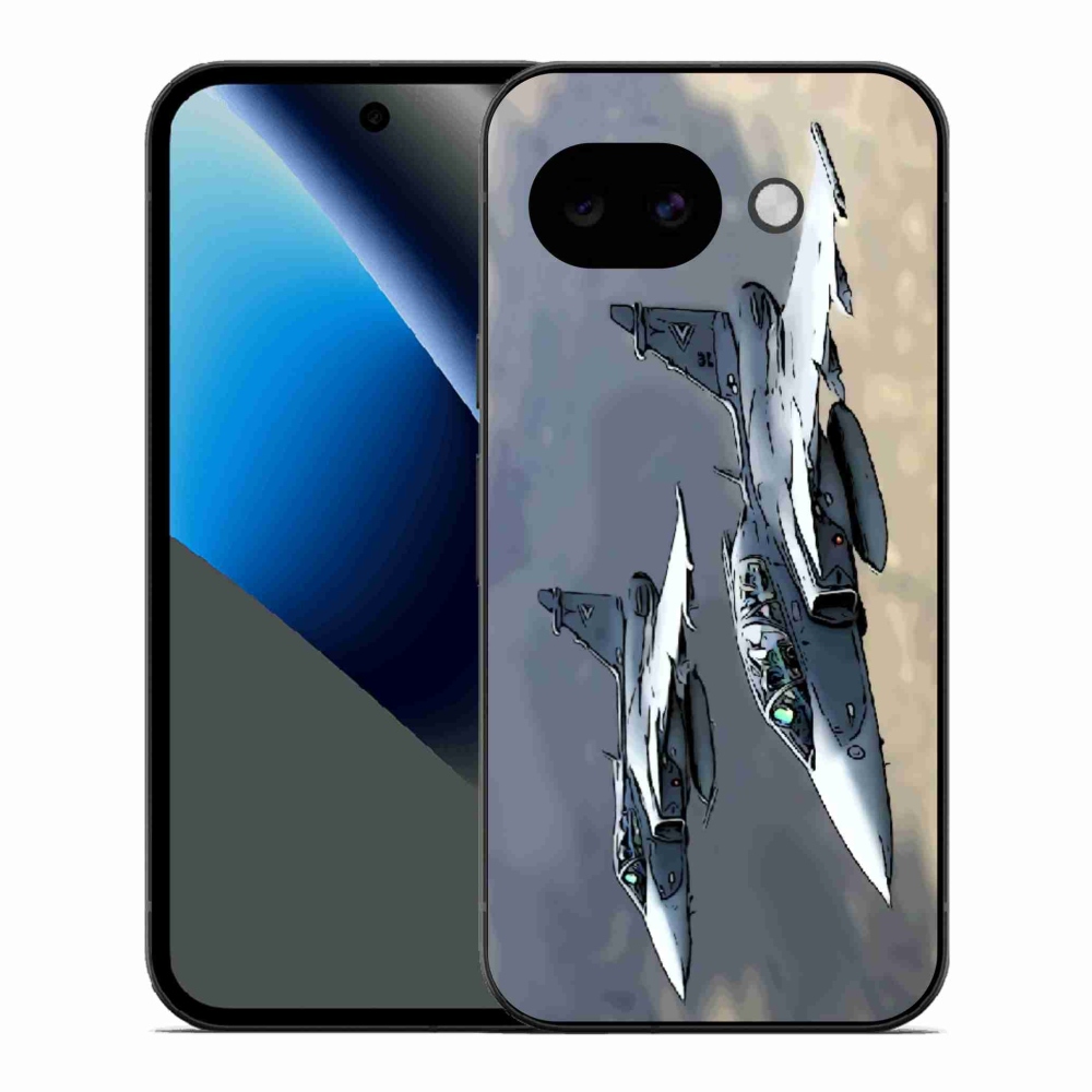 Gelový kryt mmCase na Google Pixel 10a - stíhačky