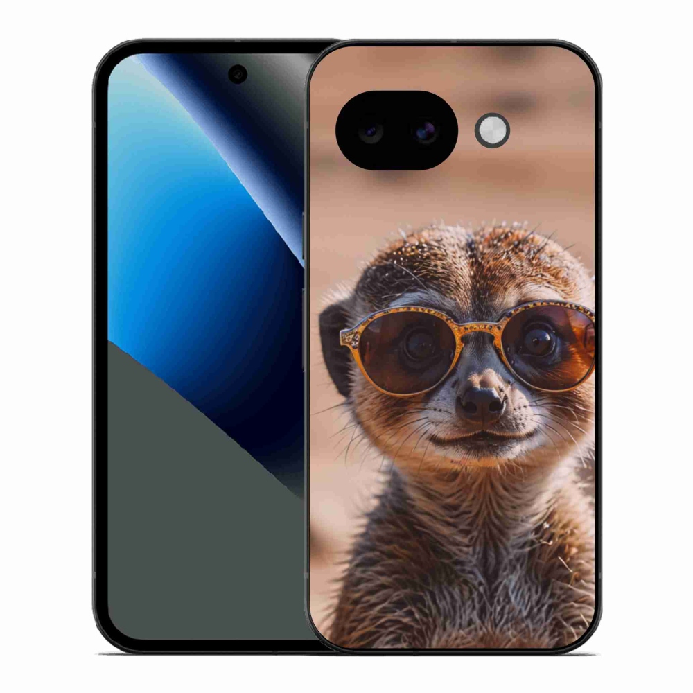 Gelový kryt mmCase na Google Pixel 10a - stylová surikata