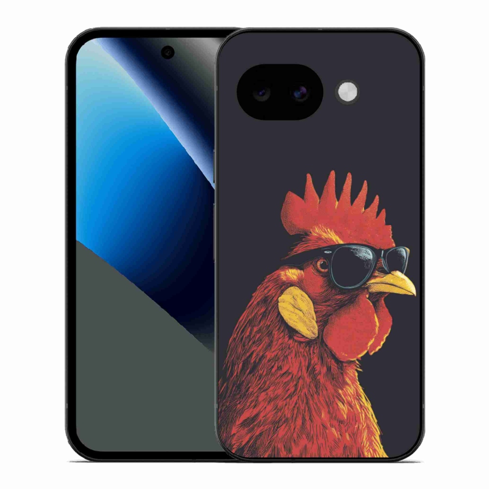 Gelový kryt mmCase na Google Pixel 10a - stylový kohout