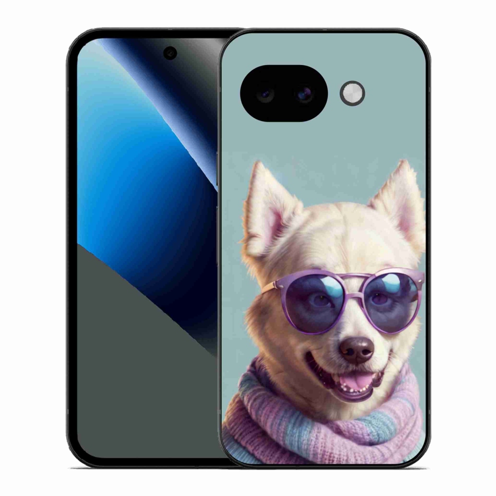 Gelový kryt mmCase na Google Pixel 10a - stylový německý špic