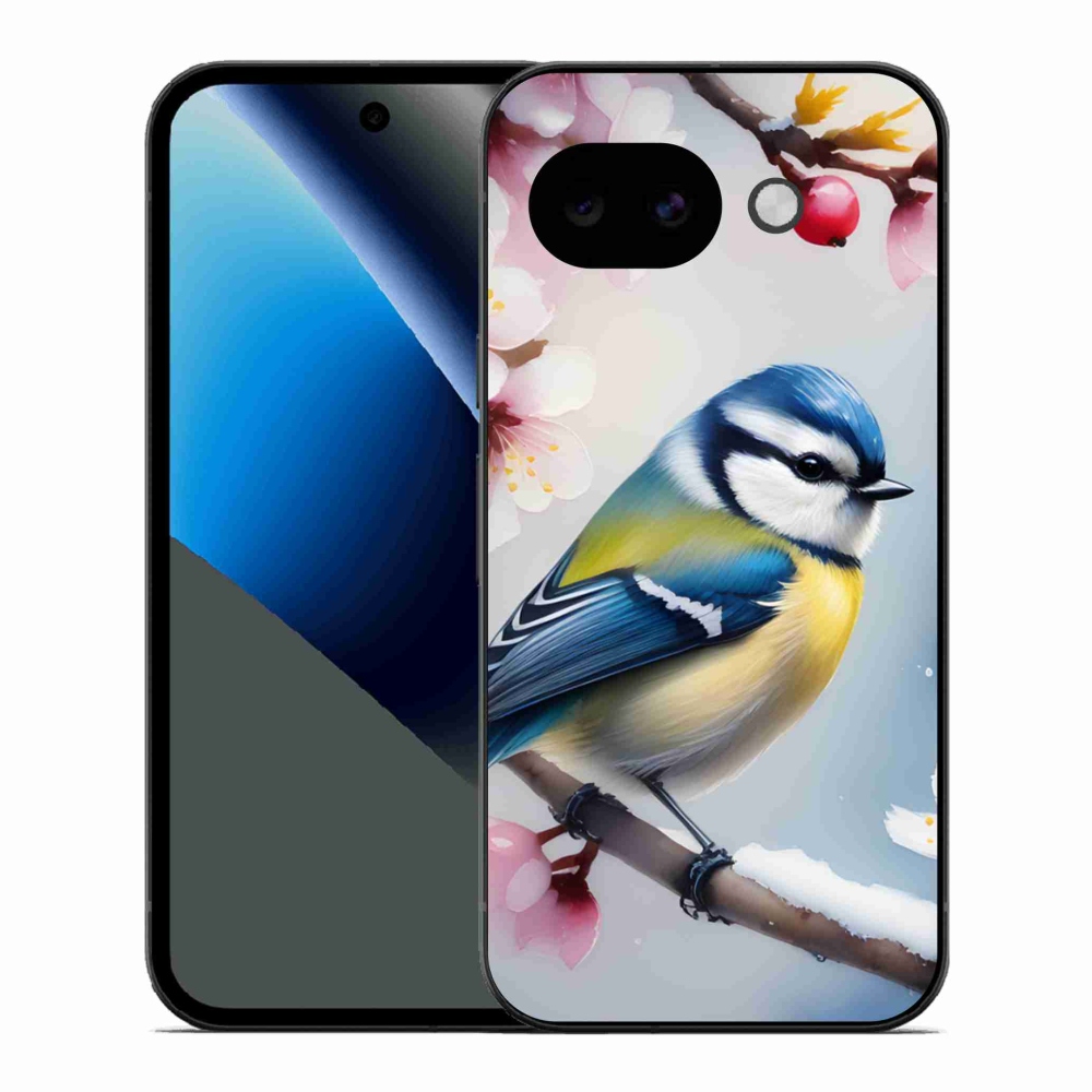 Gelový kryt mmCase na Google Pixel 10a - sýkorka