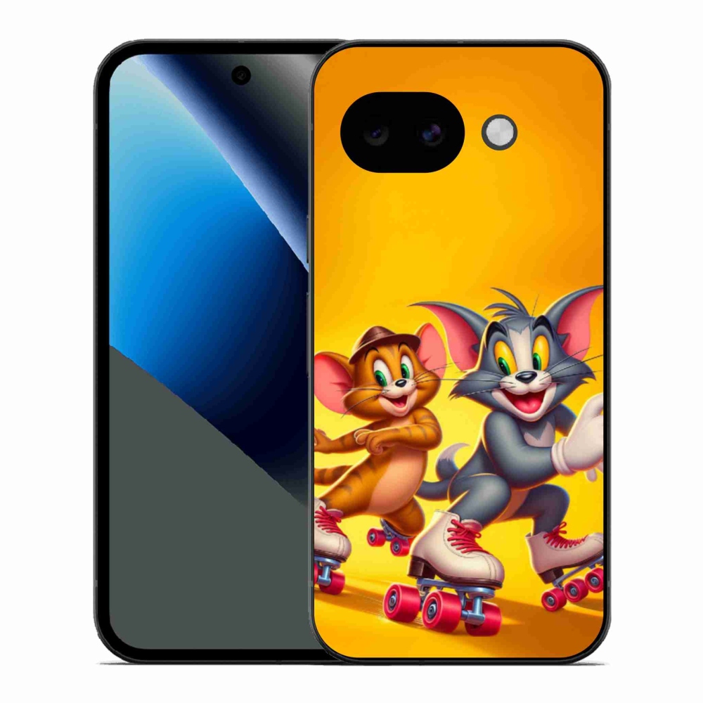 Gelový kryt mmCase na Google Pixel 10a - tom a jerry