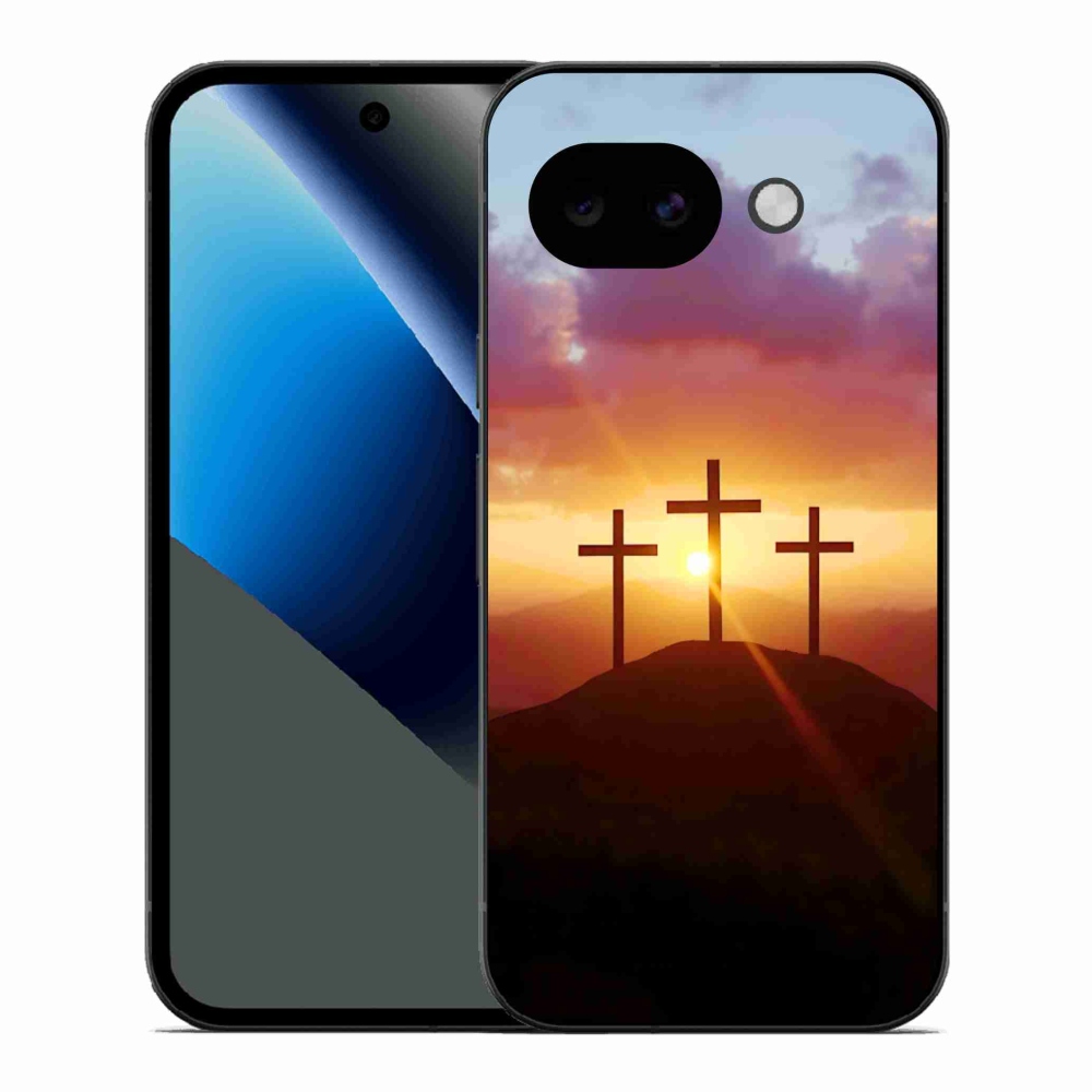 Gelový kryt mmCase na Google Pixel 10a - tři kříže
