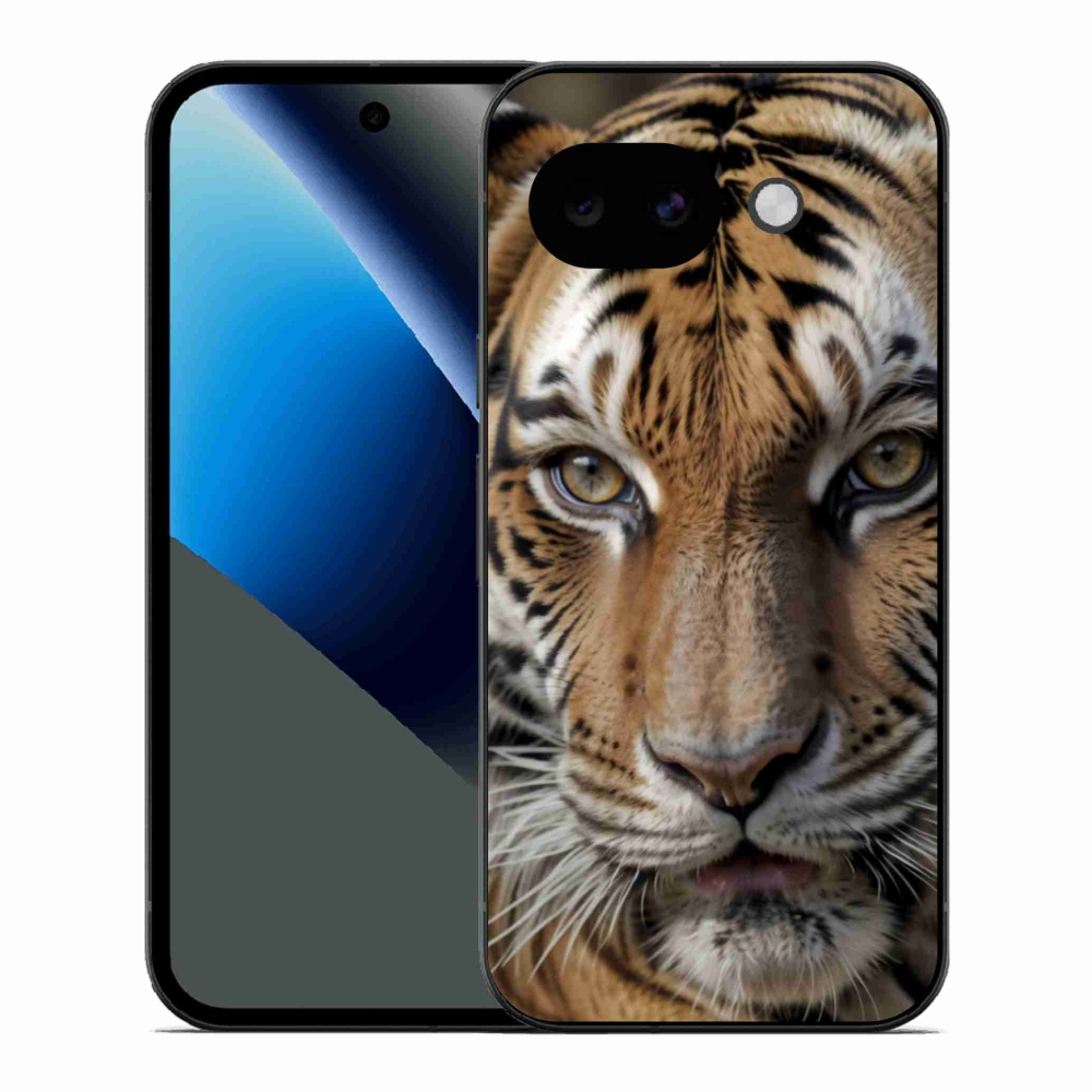 Gelový kryt mmCase na Google Pixel 10a - tygří pohled