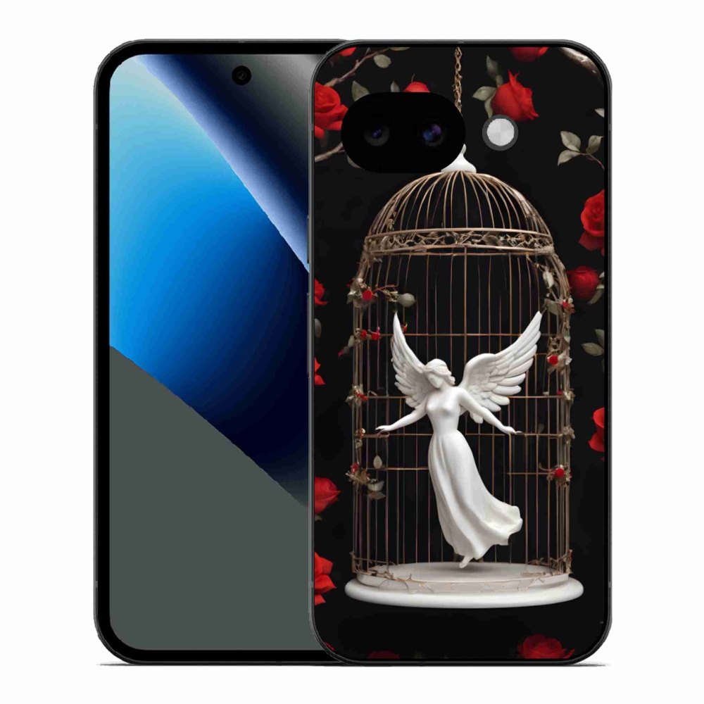 Gelový kryt mmCase na Google Pixel 10a - uvězněný anděl