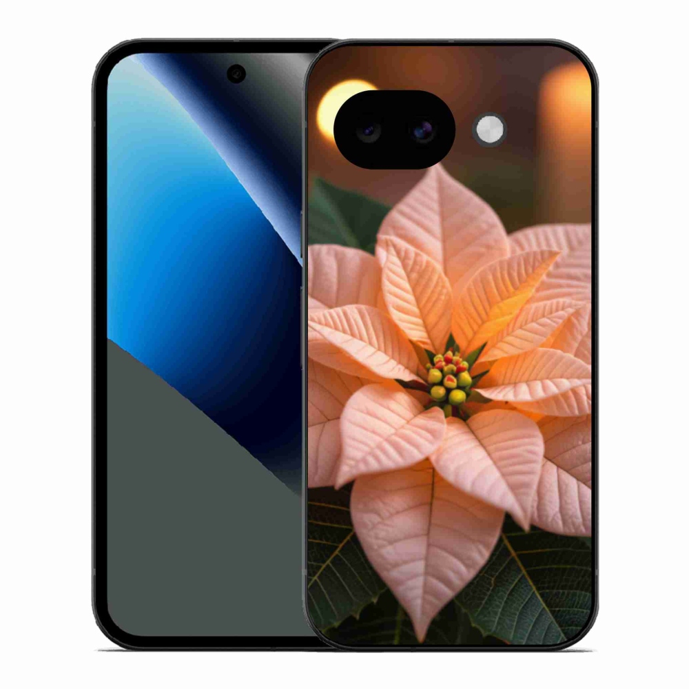 Gelový kryt mmCase na Google Pixel 10a - vánoční hvězda