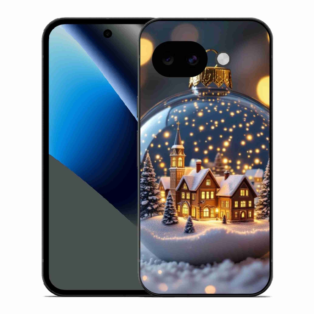 Gelový kryt mmCase na Google Pixel 10a - vánoční koule 4