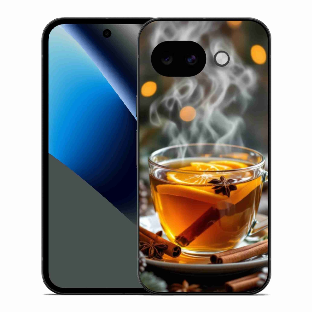 Gelový kryt mmCase na Google Pixel 10a - vánoční punč