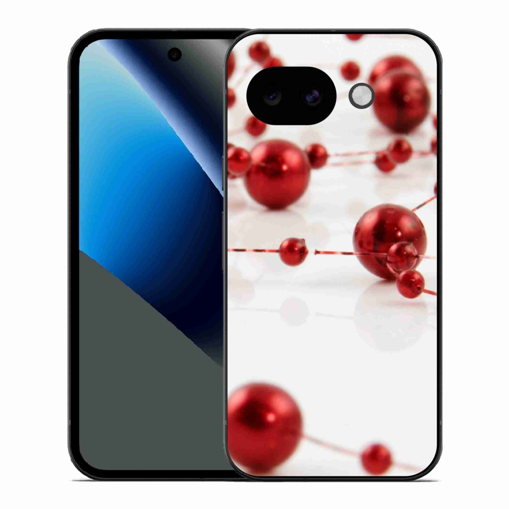 Gelový kryt mmCase na Google Pixel 10a - vánoční řetěz