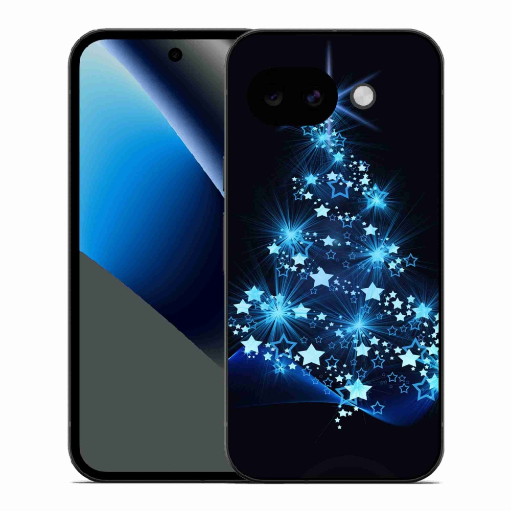 Gelový kryt mmCase na Google Pixel 10a - vánoční stromek