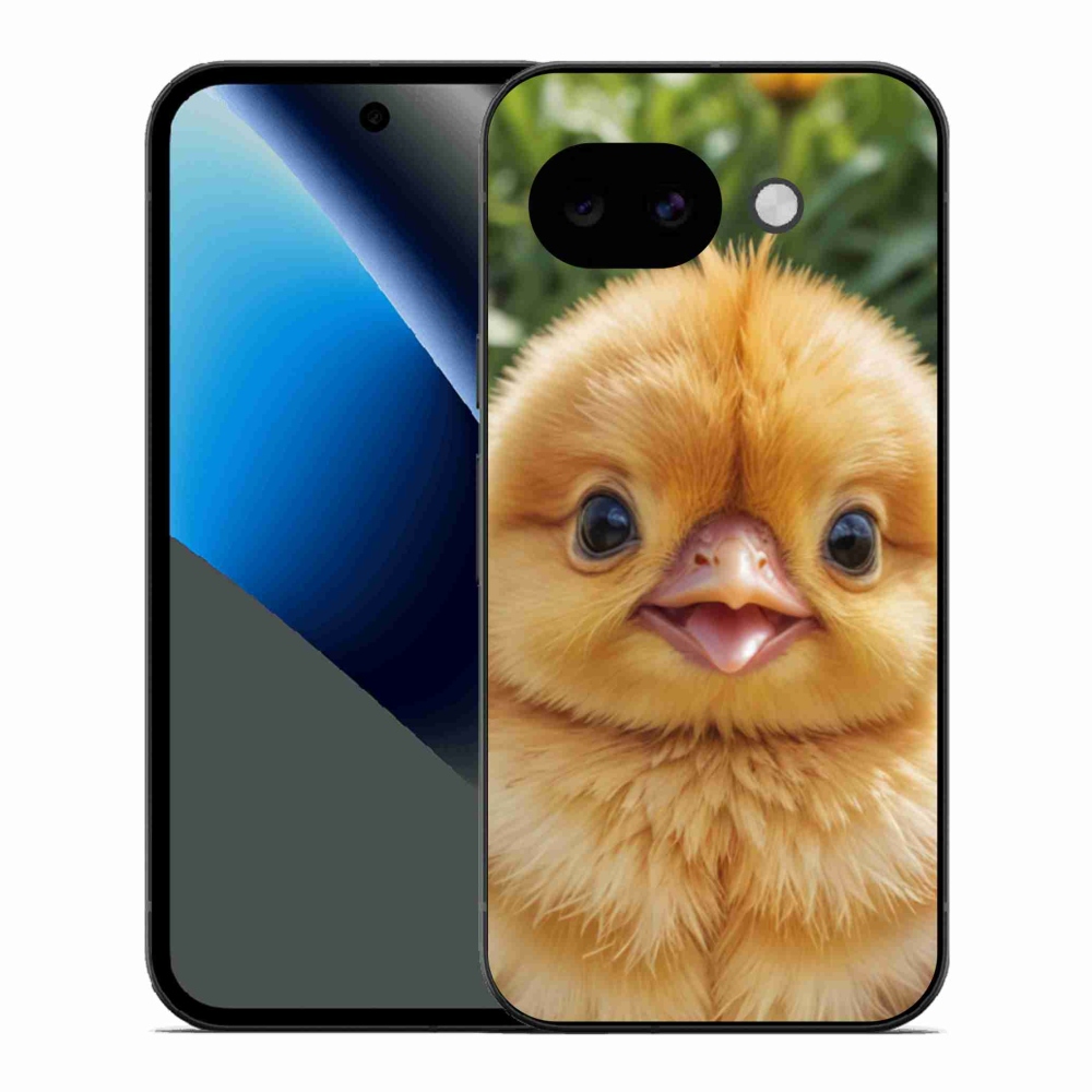Gelový kryt mmCase na Google Pixel 10a - veselé kuřátko