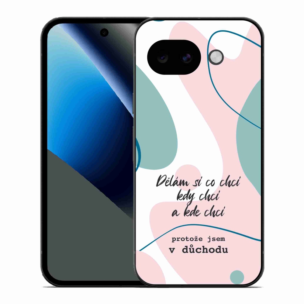 Gelový kryt mmCase na Google Pixel 10a - vtipný text 10 bílé pozadí