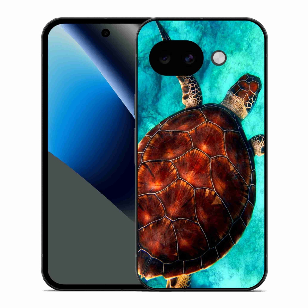 Gelový kryt mmCase na Google Pixel 10a - želva
