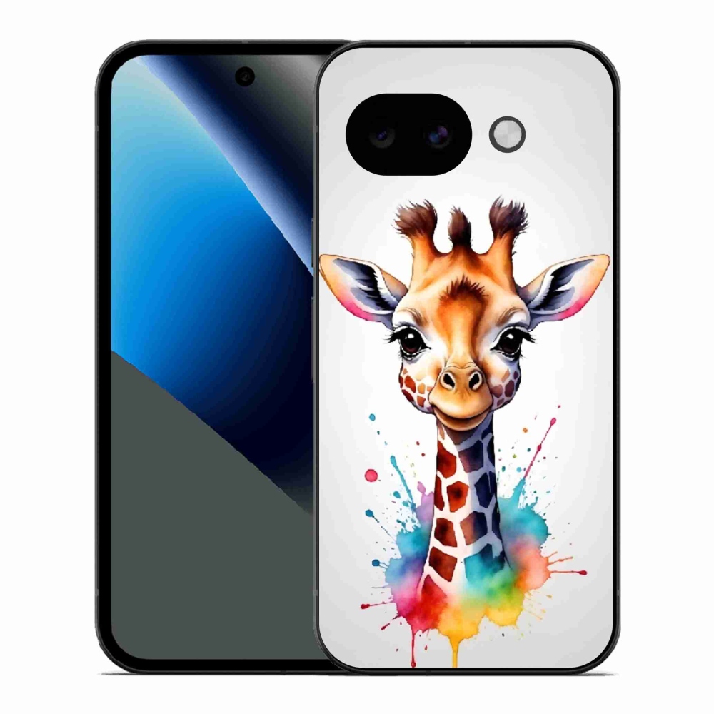 Gelový kryt mmCase na Google Pixel 10a - žirafa 1