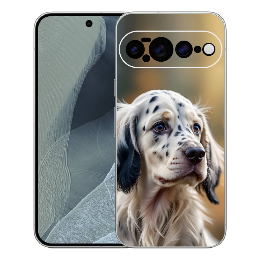 Gelový kryt mmCase na Google Pixel 11 Pro XL - anglický setr
