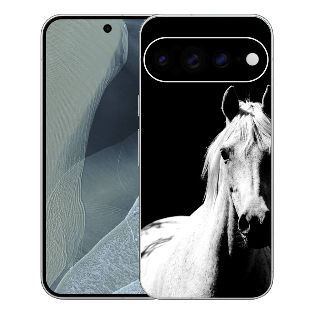 Gelový kryt mmCase na Google Pixel 11 Pro XL - bílý kůň 5