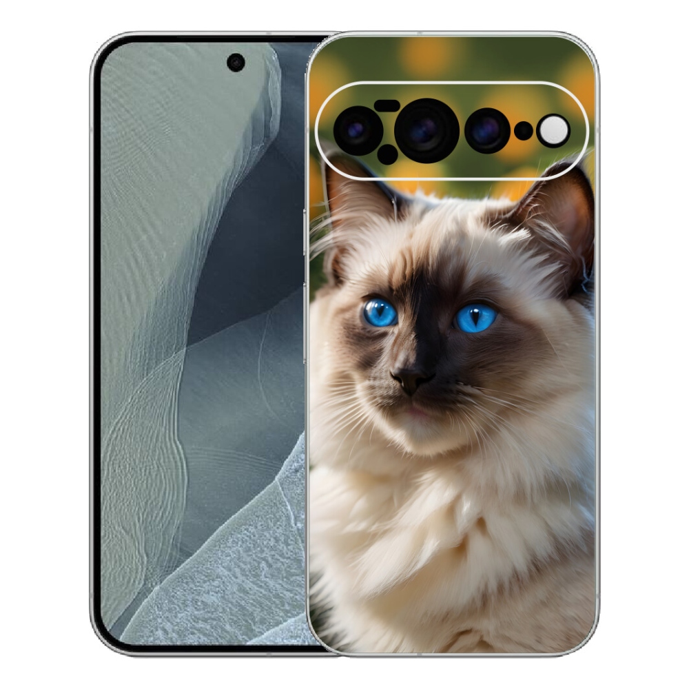 Gelový kryt mmCase na Google Pixel 11 Pro XL - bílý ragdoll