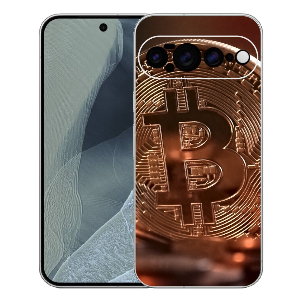 Gelový kryt mmCase na Google Pixel 11 Pro XL - bitcoin