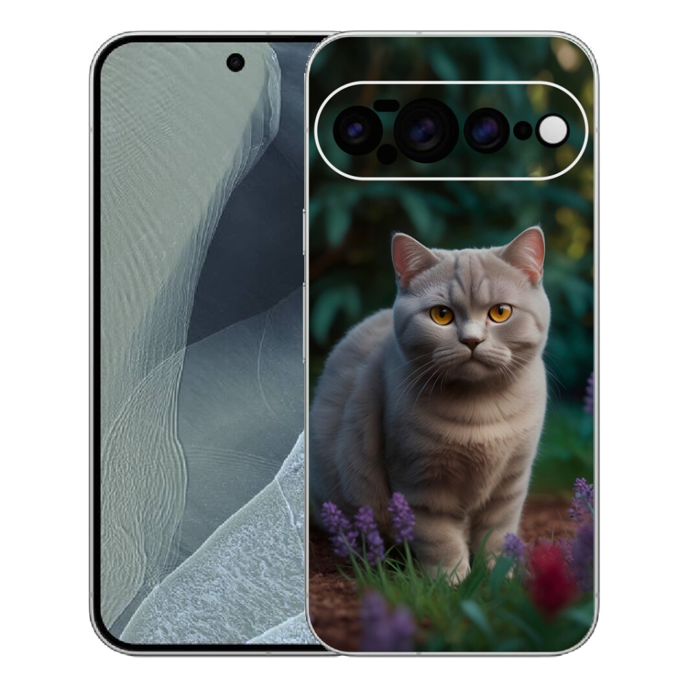 Gelový kryt mmCase na Google Pixel 11 Pro XL - britská kočka