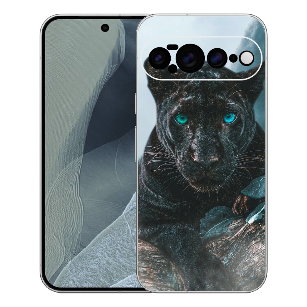 Gelový kryt mmCase na Google Pixel 11 Pro XL - černý panter