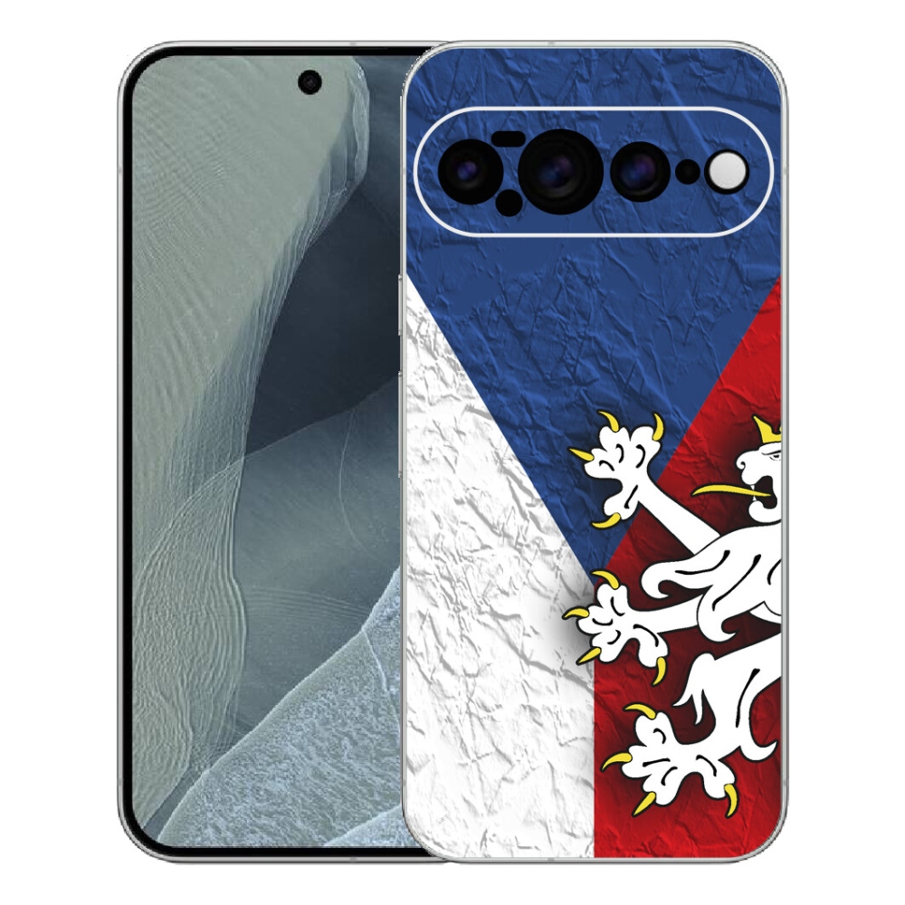 Gelový kryt mmCase na Google Pixel 11 Pro XL - česká vlajka 1