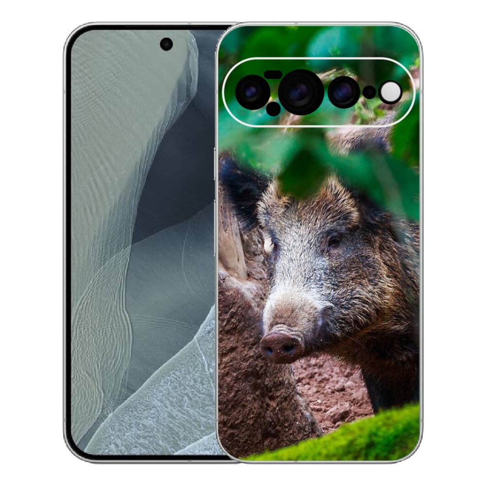 Gelový kryt mmCase na Google Pixel 11 Pro XL - divoké prase