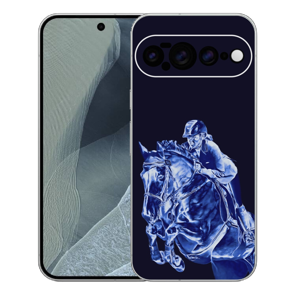 Gelový kryt mmCase na Google Pixel 11 Pro XL - dostihový kůň