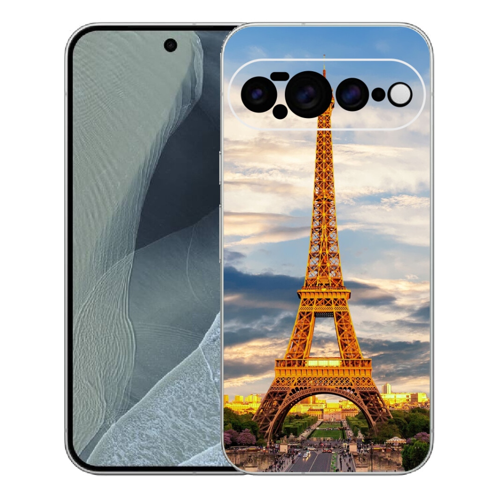 Gelový kryt mmCase na Google Pixel 11 Pro XL - eiffelova věž 3