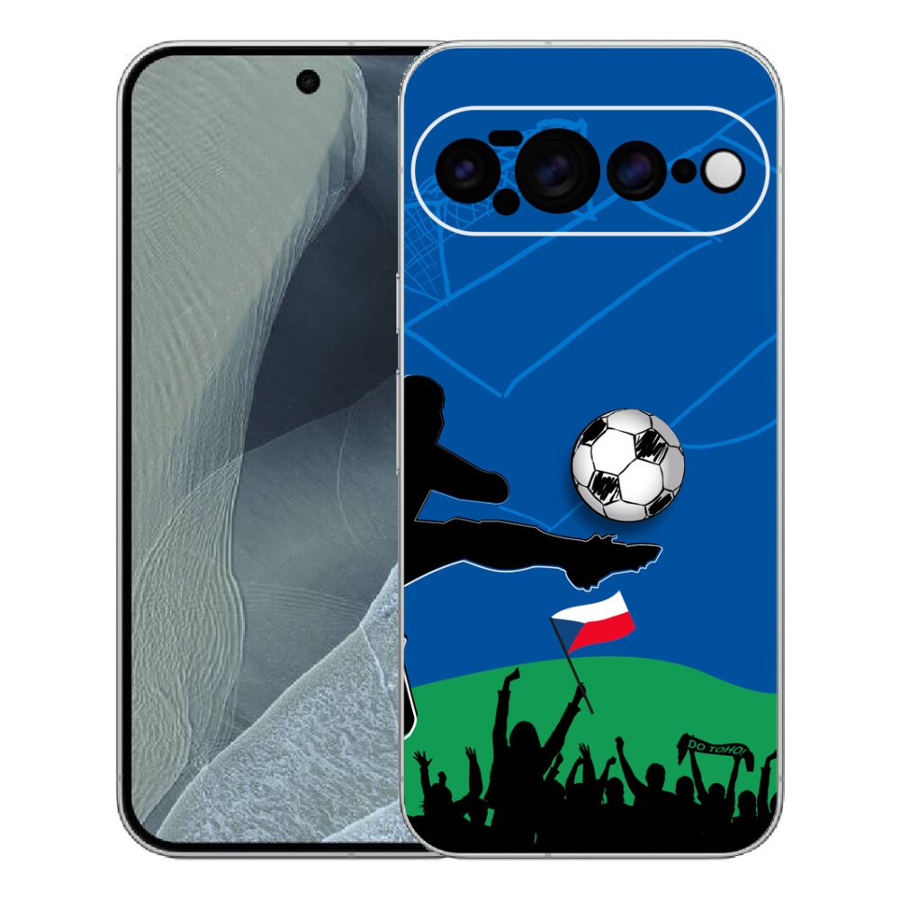Gelový kryt mmCase na Google Pixel 11 Pro XL - fanoušci fotbalu