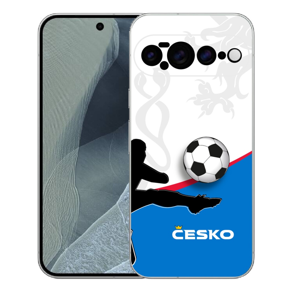 Gelový kryt mmCase na Google Pixel 11 Pro XL - fotbal Česko 3