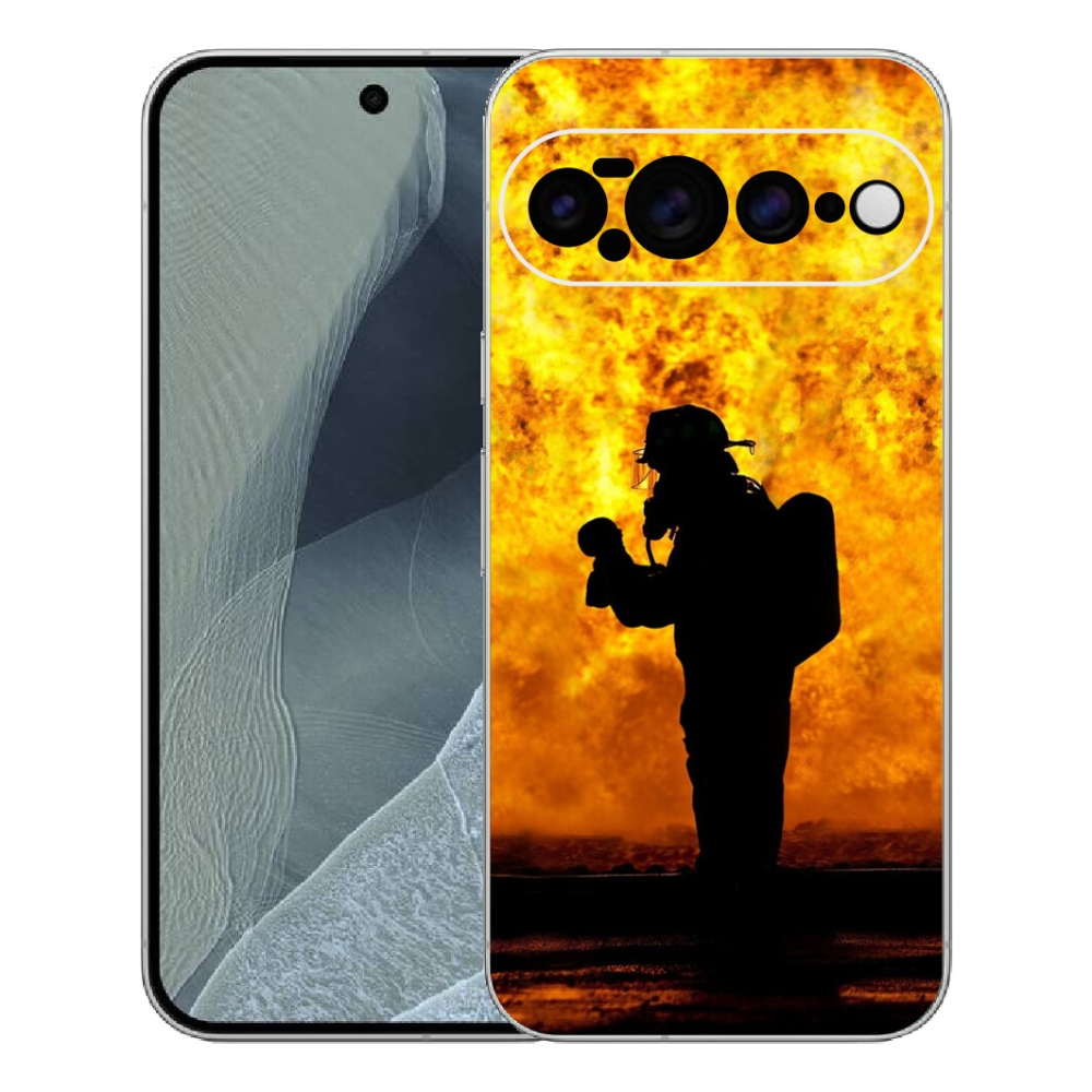 Gelový kryt mmCase na Google Pixel 11 Pro XL - hasič