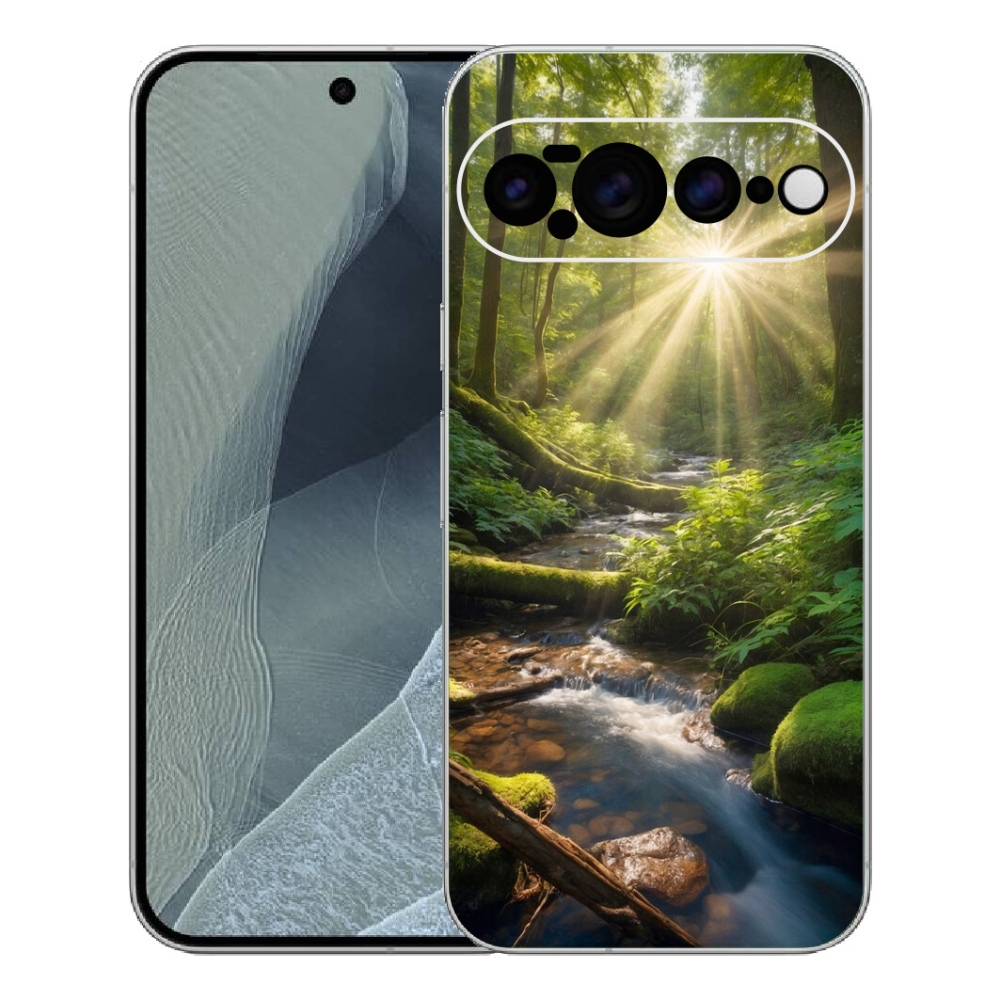 Gelový kryt mmCase na Google Pixel 11 Pro XL - hlubina lesa