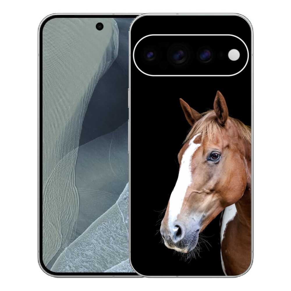 Gelový kryt mmCase na Google Pixel 11 Pro XL - hnědý kůň 3