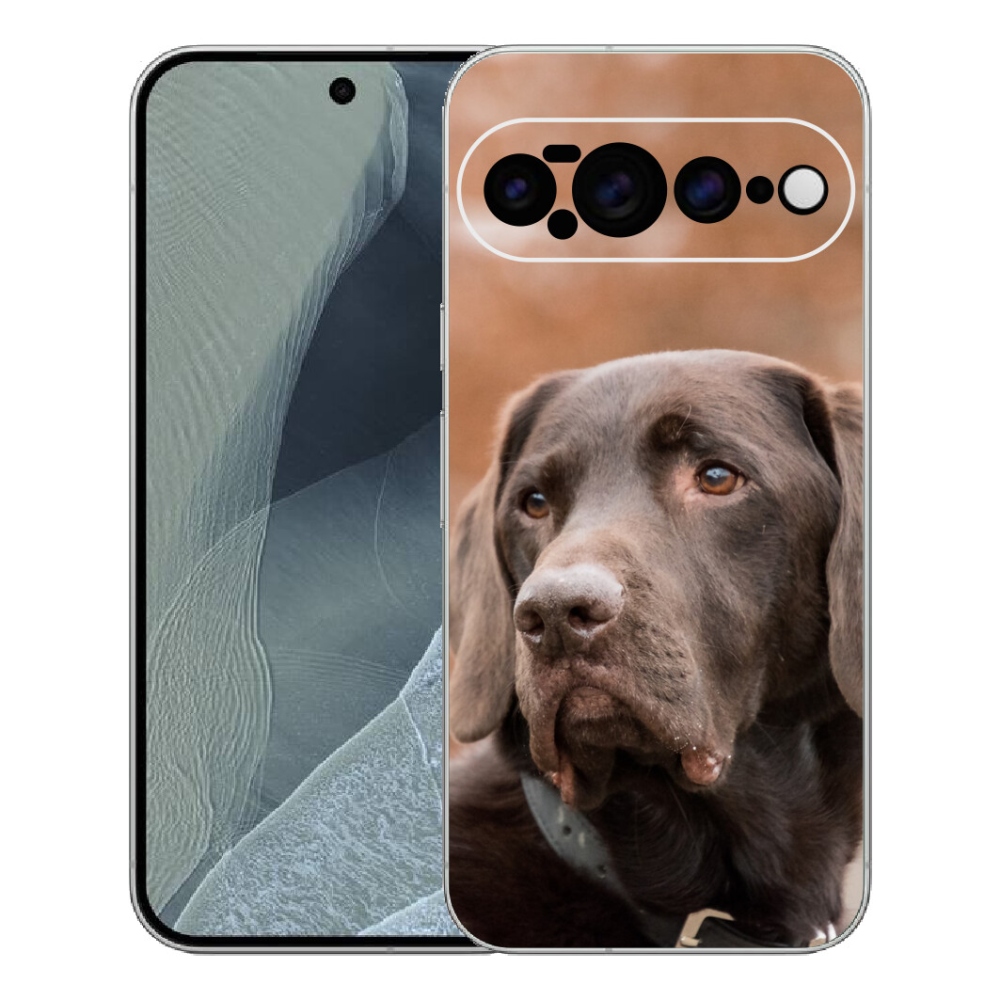 Gelový kryt mmCase na Google Pixel 11 Pro XL - hnědý labrador