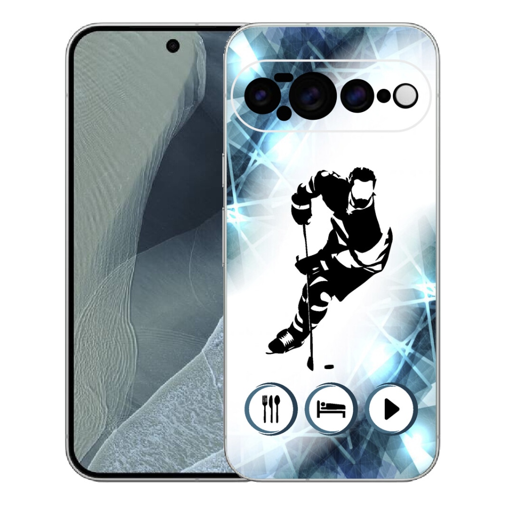Gelový kryt mmCase na Google Pixel 11 Pro XL - hokej 1