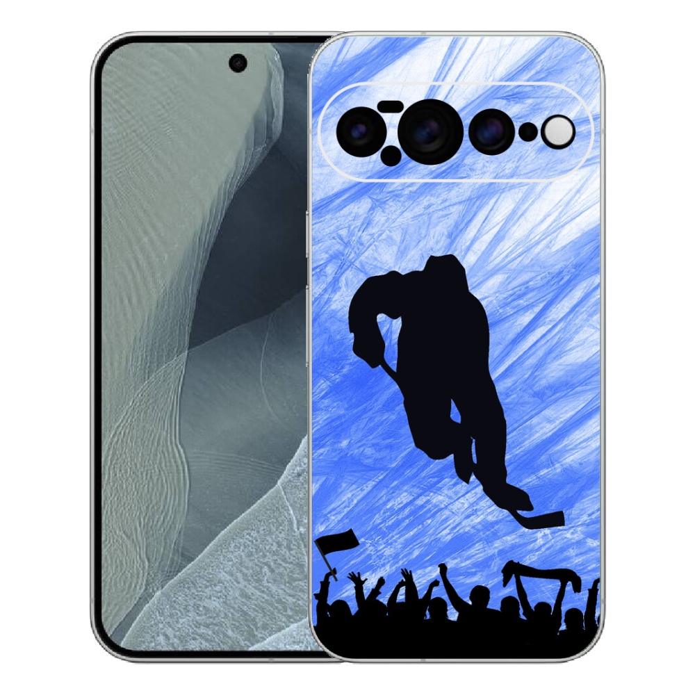 Gelový kryt mmCase na Google Pixel 11 Pro XL - hokejový hráč
