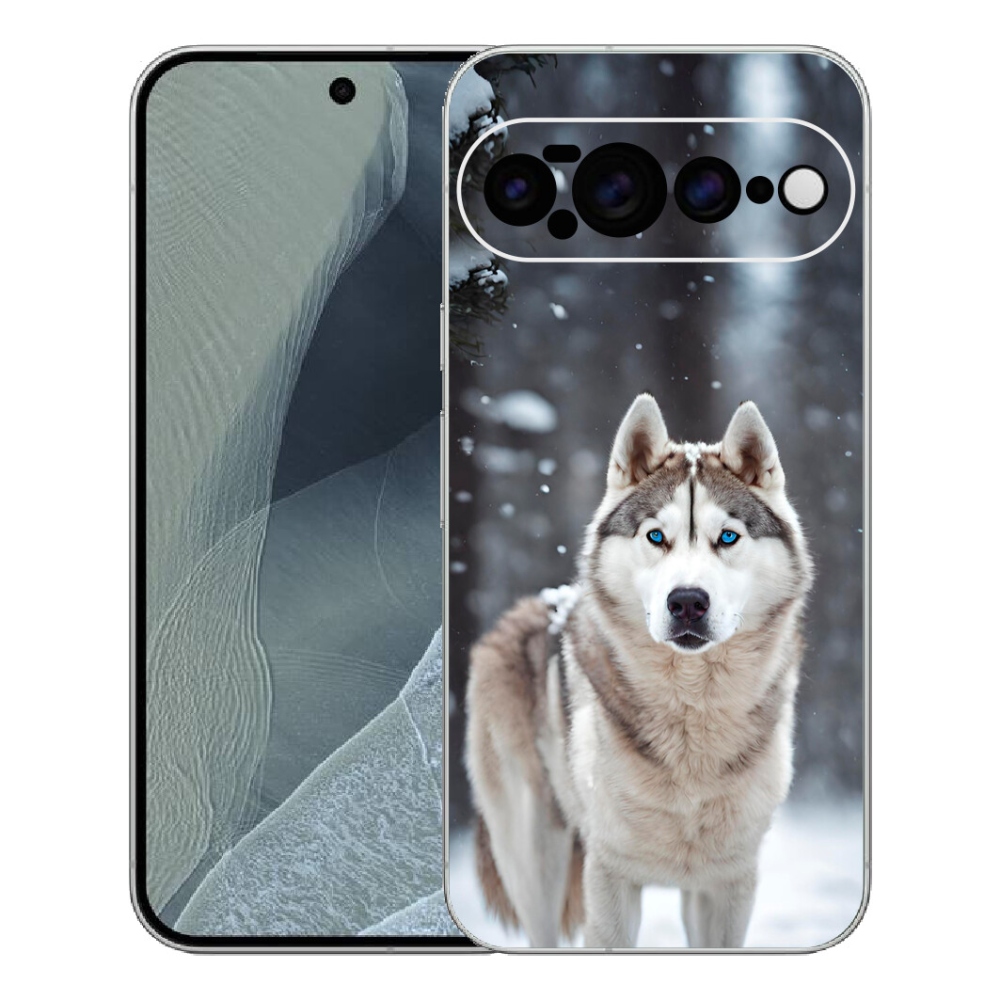 Gelový kryt mmCase na Google Pixel 11 Pro XL - husky 2