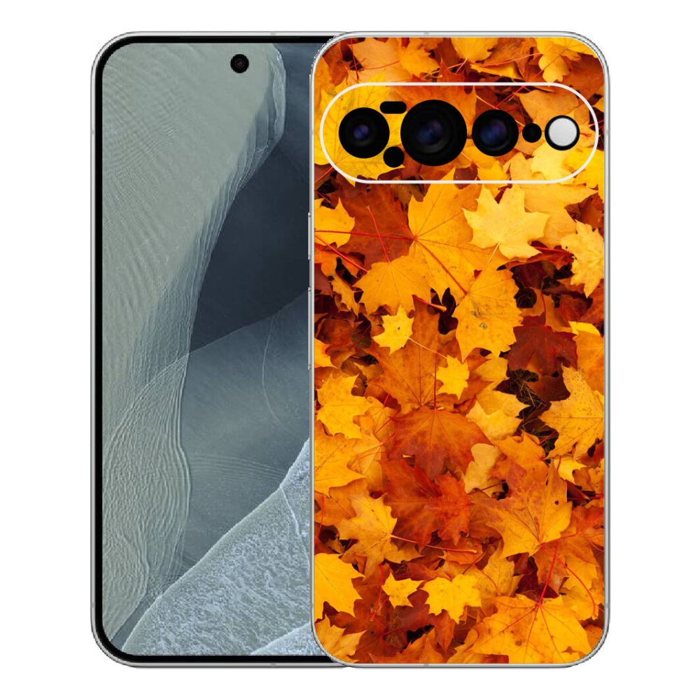 Gelový kryt mmCase na Google Pixel 11 Pro XL - javorové listy