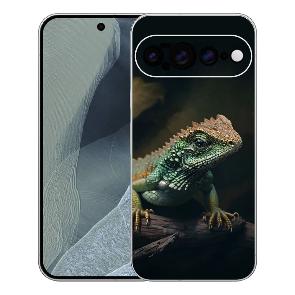 Gelový kryt mmCase na Google Pixel 11 Pro XL - ještěr