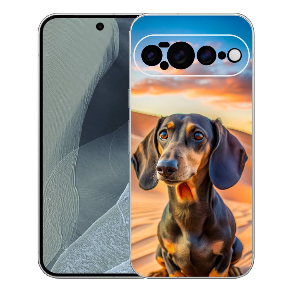 Gelový kryt mmCase na Google Pixel 11 Pro XL - jezevčík 3 