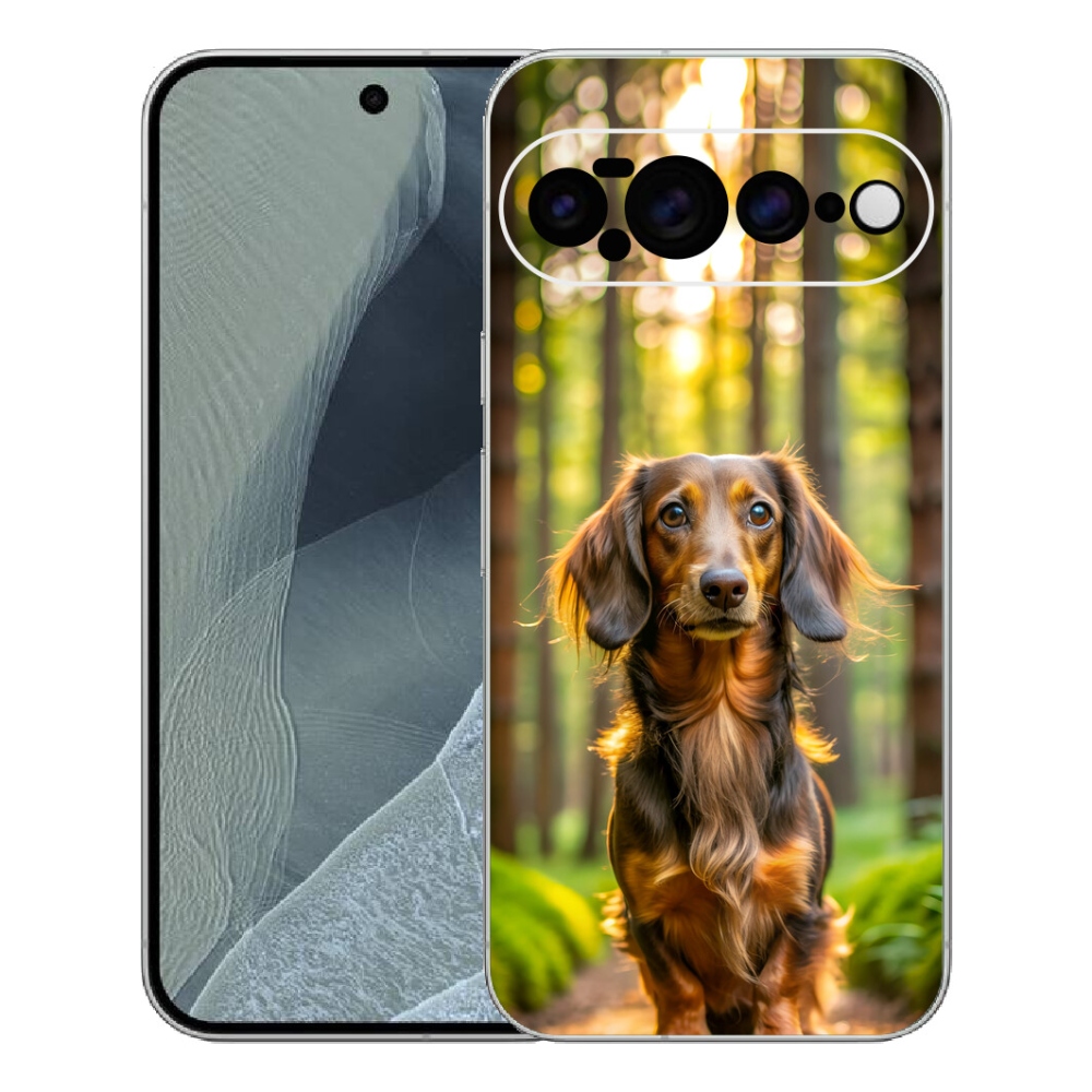 Gelový kryt mmCase na Google Pixel 11 Pro XL - jezevčík 4