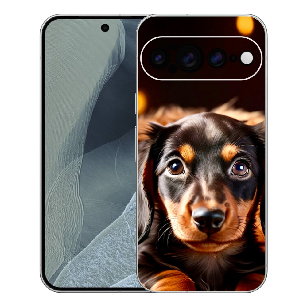 Gelový kryt mmCase na Google Pixel 11 Pro XL - jezevčík